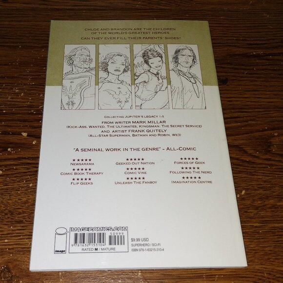 Jupiter's Legacy Book 1 Trade Paperback (Image Comics, 2014) - Picture 2 of 3